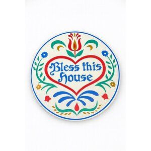 Pennsylvania Dutch Amish Hex Sign LARGE  -Bless This House - Contestoga Crafts